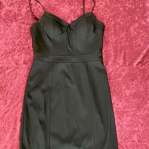 Black Alexander Wang Bustier Dress
